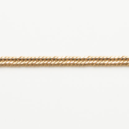 【中古B】K18 18金 喜平ネックレス (12面カットトリプル) 50cm/12.5g 造幣局刻印あり（ホールマーク）kihei