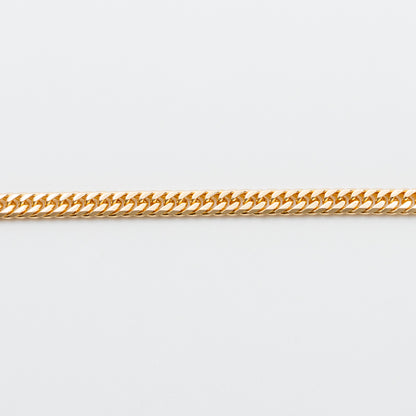 【中古A】K18 18金 喜平ブレスレット(6面カットダブル) 18cm10.1g 造幣局刻印あり（ホールマーク）kihei