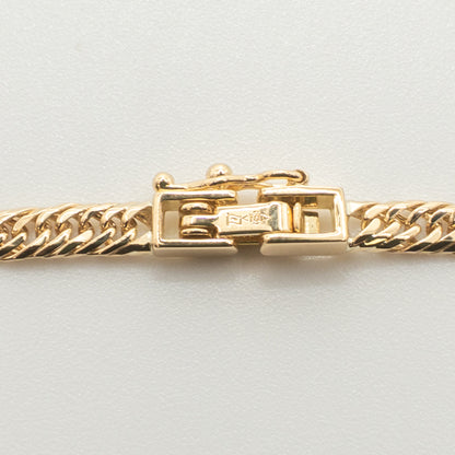 【新品仕上げ中古】K18 18金 喜平ネックレス(12面カットトリプル) 50cm/12.4g 造幣局刻印あり（ホールマーク）kihei