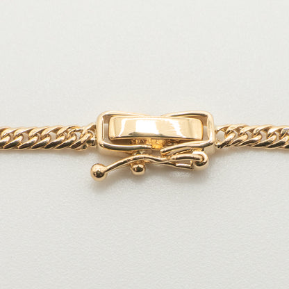 【新品仕上げ中古】K18 18金 喜平ネックレス(6面カットダブル) 50cm/9.9g 造幣局刻印あり（ホールマーク）kihei