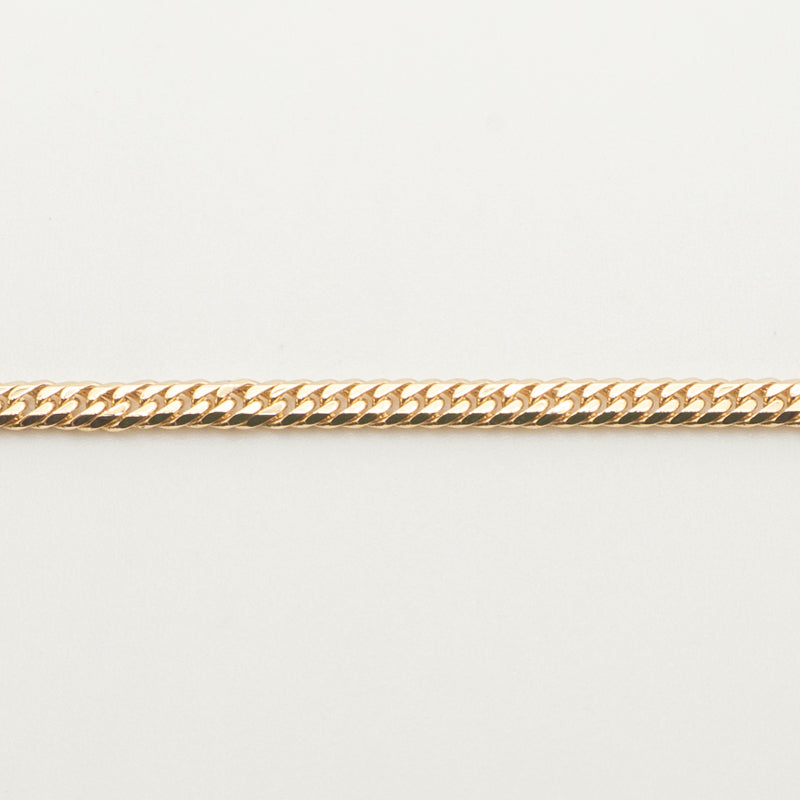 【新品仕上げ中古】K18 18金 喜平ネックレス(6面カットダブル) 50cm/11.3g 造幣局刻印あり（ホールマーク）kihei