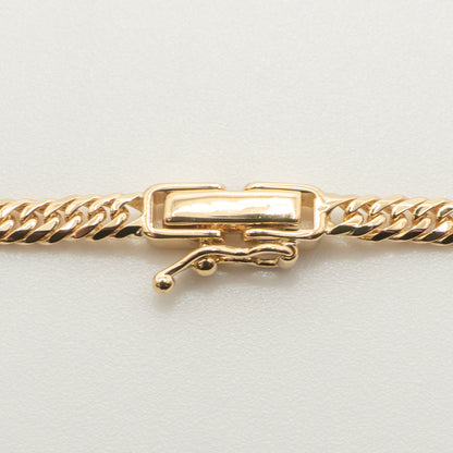 【新品仕上げ中古】K18 18金 喜平ネックレス(6面カットダブル) 50cm/11.3g 造幣局刻印あり（ホールマーク）kihei