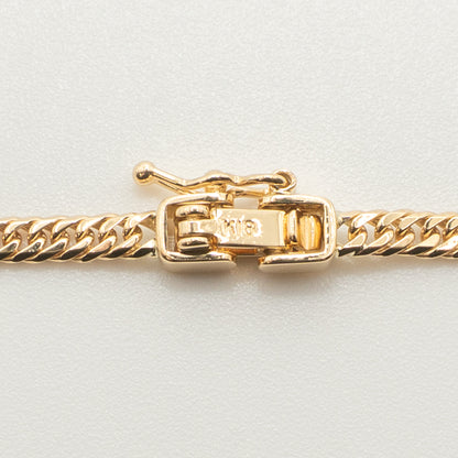 【新品仕上げ中古】K18 18金 喜平ネックレス(6面カットダブル) 50cm/10.1g 造幣局刻印あり（ホールマーク）kihei