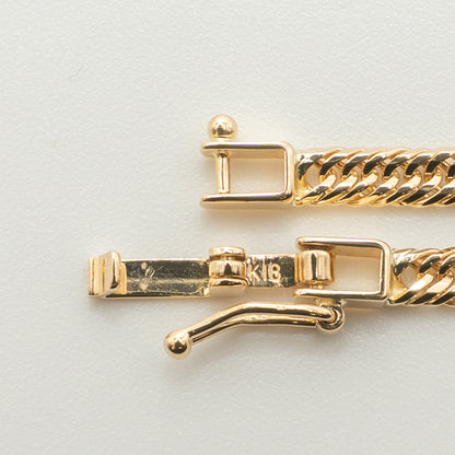 【新品仕上げ中古】K18 18金 喜平ネックレス(8面カットトリプル) 50cm/12.4g 造幣局刻印あり（ホールマーク）kihei