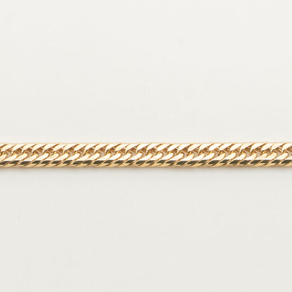 【新品仕上げ中古】K18 18金 喜平ブレスレット(8面カットトリプル) 17cm/4.9g 造幣局刻印あり（ホールマーク）kihei