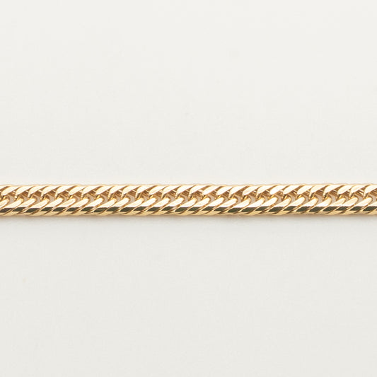 【新品仕上げ中古】K18 18金 喜平ブレスレット(8面カットトリプル) 17cm/4.9g 造幣局刻印あり（ホールマーク）kihei