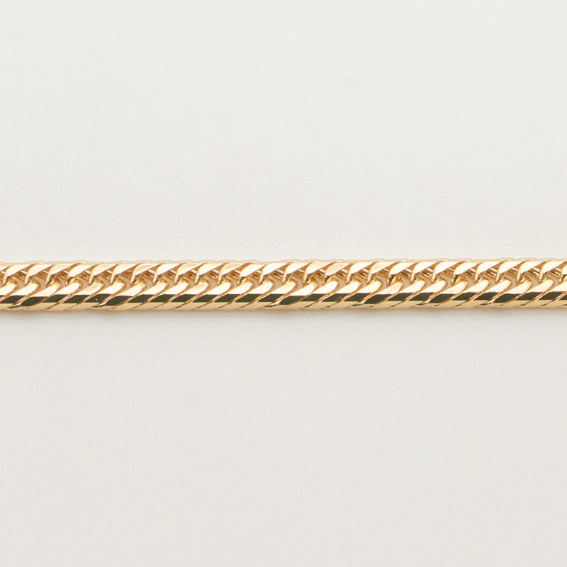 【新品仕上げ中古】K18 18金 喜平ネックレス(8面カットトリプル) 40cm/10.3g 造幣局刻印あり（ホールマーク）kihei