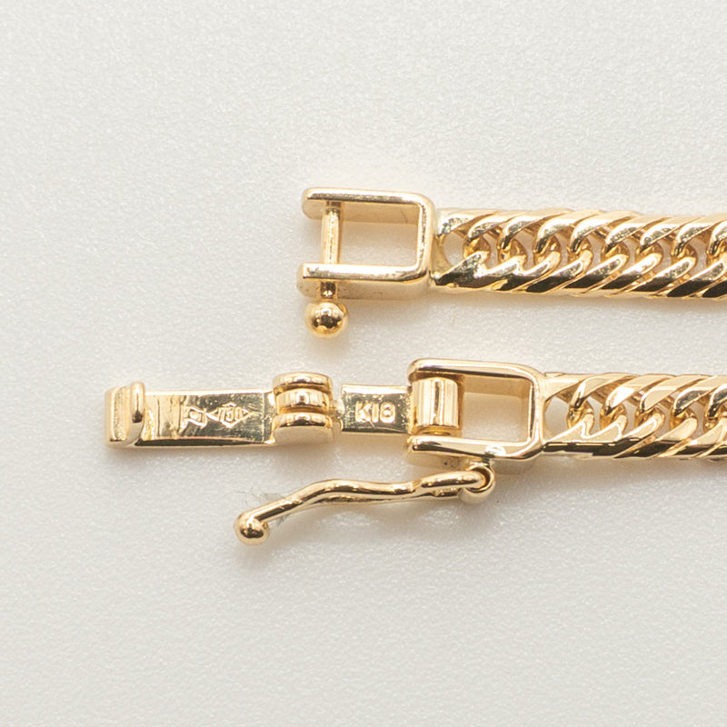 【新品仕上げ中古】K18 18金 喜平ネックレス(8面カットトリプル) 40cm/10.3g 造幣局刻印あり（ホールマーク）kihei