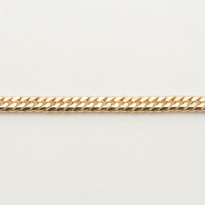 【新品仕上げ中古】K18 18金 喜平ブレスレット(6面カットダブル) 17cm/4.9g 造幣局刻印あり（ホールマーク）kihei