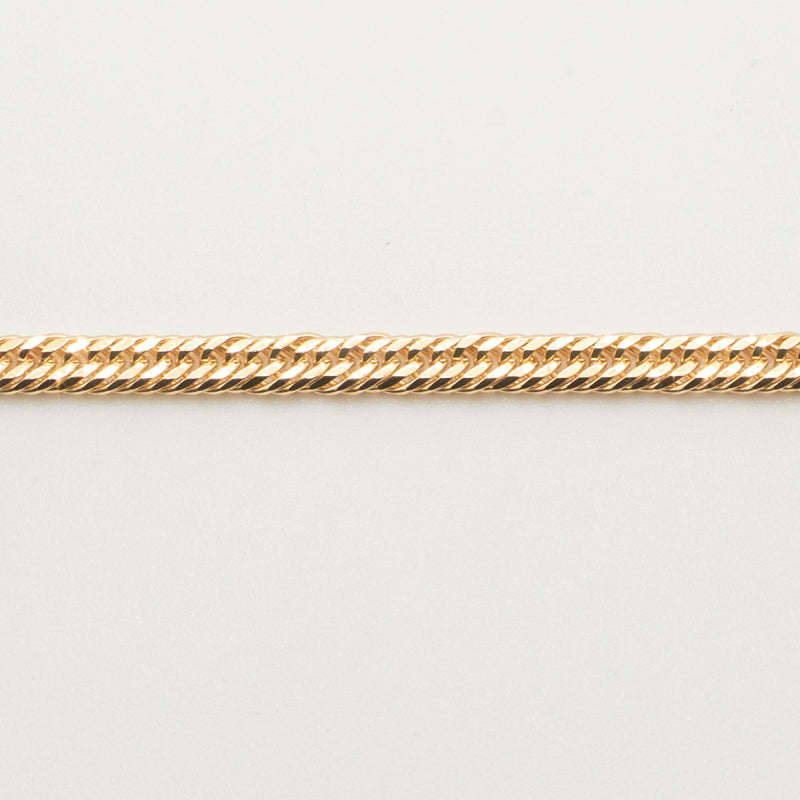 【新品仕上げ中古】K18 18金 喜平ブレスレット(12面カットトリプル) 18cm/5g 造幣局刻印あり（ホールマーク）kihei