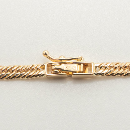 【新品仕上げ中古】K18 18金 喜平ブレスレット(12面カットトリプル) 18cm/5g 造幣局刻印あり（ホールマーク）kihei