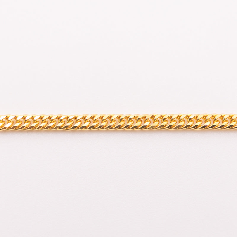【新品】K24 純金喜平ネックレス（6面カットダブル）45cm/18g 造幣局刻印あり（ホールマーク）kihei