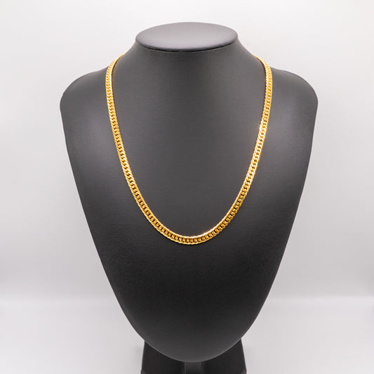 【新品】K24 純金喜平ネックレス（6面カットダブル）50cm/50.9g 造幣局刻印あり（ホールマーク）