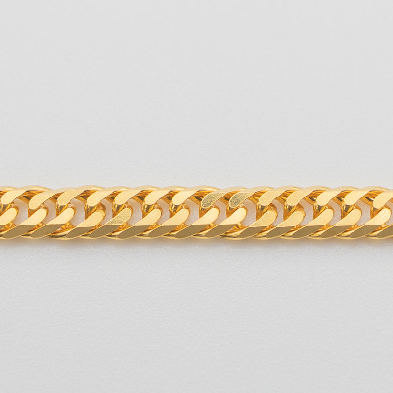 【新品】K24 純金喜平ネックレス（6面カットダブル）50cm/30g 造幣局刻印あり（ホールマーク）kihei