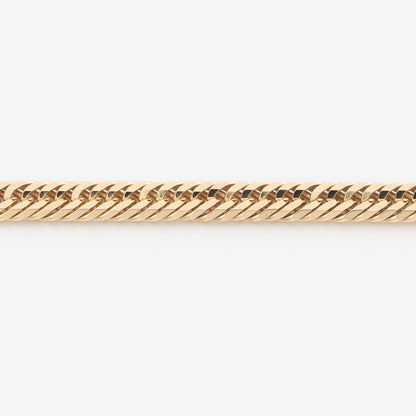 【新品仕上げ中古】K18 18金 喜平ブレスレット(12面カットトリプル) 19cm/8.5g 造幣局刻印あり（ホールマーク）kihei