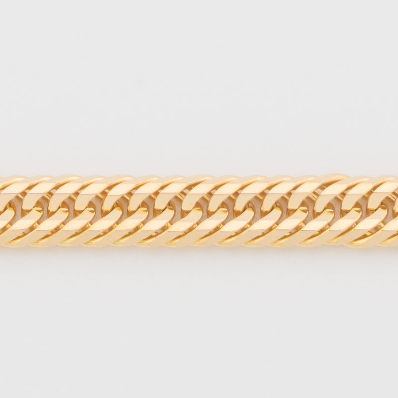 【新品仕上げ中古】K18 18金 喜平ブレスレット(12面カットトリプル) 18cm/5g 造幣局刻印あり（ホールマーク）kihei
