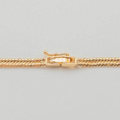 【新品仕上げ】K18 18金喜平ネックレス（12面カットトリプル）50cm/14.6g kihei