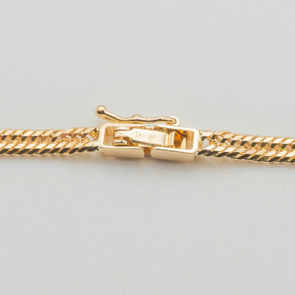 【新品仕上げ】K18 18金喜平ネックレス (12面カットトリプル) 50cm/12.5g kihei