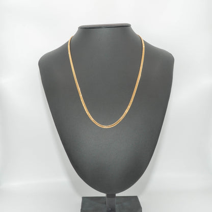 【新品仕上げ】K18 18金喜平ネックレス (12面カットトリプル) 50cm/12.5g kihei