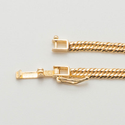 【新品仕上げ】K18 18金喜平ネックレス (12面カットトリプル) 50cm/12.7g kihei