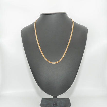 【新品仕上げ】K18 18金喜平ネックレス (12面カットトリプル) 50cm/12.7g kihei