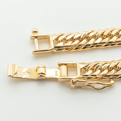 【新品仕上げ】K18 18金喜平ネックレス(14面Mカットトリプル) 50cm/30.3g kihei