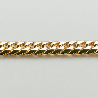 【新品仕上げ】K18 18金喜平ブレスレット(6面カットダブル) 18cm/10.19g kihei