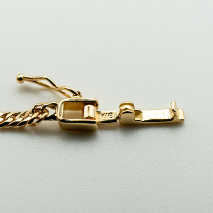 【新品仕上げ】K18 18金喜平ネックレス(6面カットダブル) 50cm/10.2g kihei