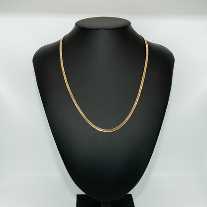 【新品仕上げ】K18 18金喜平ネックレス(12面カットトリプル) 50cm/14.1g kihei