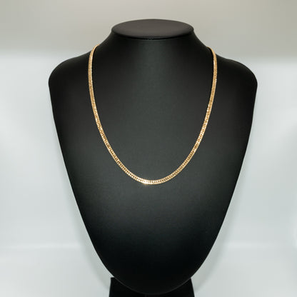 【新品仕上げ】K18 18金喜平ネックレス(6面カットダブル) 50cm/20g kihei