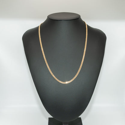 【新品仕上げ】K18 18金喜平ネックレス(6面カットダブル) 50cm/20g kihei