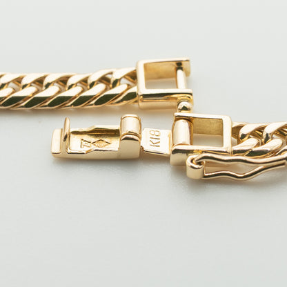 【新品仕上げ】K18 18金喜平ネックレス(6面カットダブル) 50cm/29.9g kihei