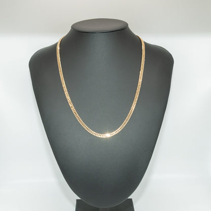 【新品仕上げ】K18 18金喜平ネックレス(6面カットダブル) 50cm/29.9g kihei