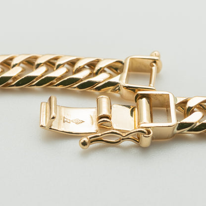 【新品仕上げ】K18 18金喜平ネックレス(6面カットダブル) 53cm/48.06g kihei