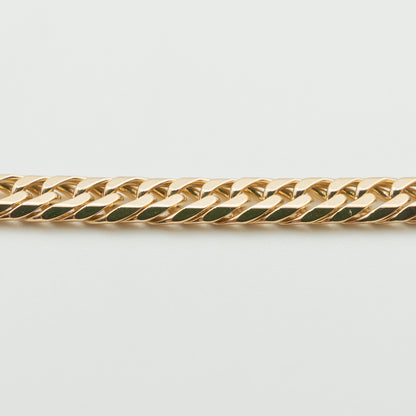 【新品仕上げ】K18 18金喜平ネックレス(6面カットダブル) 53cm/48.06g kihei