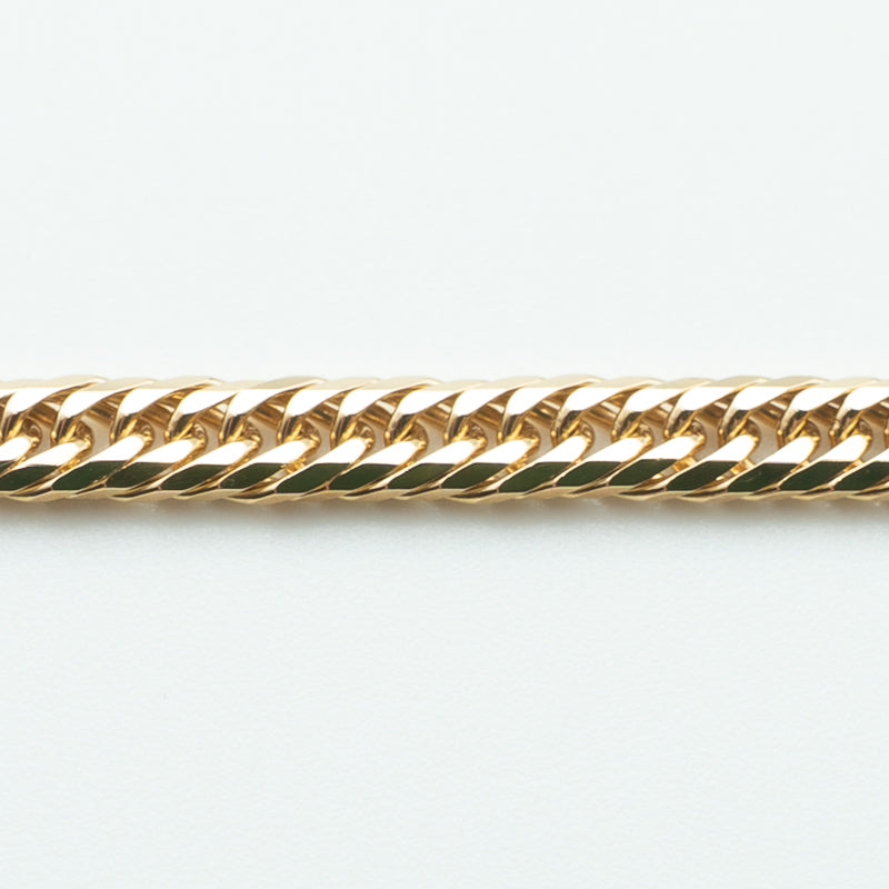 【新品仕上げ】K18 18金 喜平ブレスレット (8面カットトリプル) 18cm/10.2g kihei