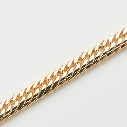 【新品仕上げ】K18 18金 喜平ブレスレット (14面Mカットトリプル) 18cm/10.3g kihei