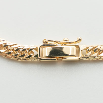 【新品仕上げ】K18 18金 喜平ブレスレット (14面Mカットトリプル) 18cm/10.3g kihei