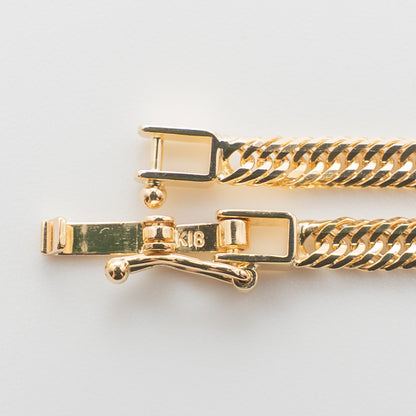 【新品仕上げ】K18 18金 喜平ネックレス (12面カットトリプル) 60cm/14.8g kihei