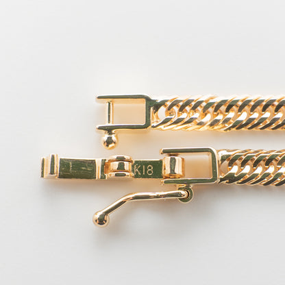 【新品仕上げ】K18 18金 喜平ネックレス (12面カットトリプル) 50cm/12.5g kihei