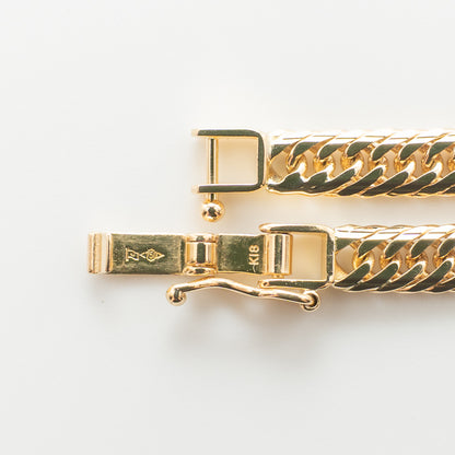 【新品仕上げ】K18 18金 喜平ネックレス (14面Mカットトリプル) 50cm/30.4g kihei