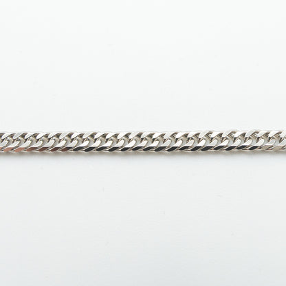 【新品仕上げ中古】Pt1000 純プラチナ 喜平ネックレス(6面カットトリプル) 50cm/30.6g kihei