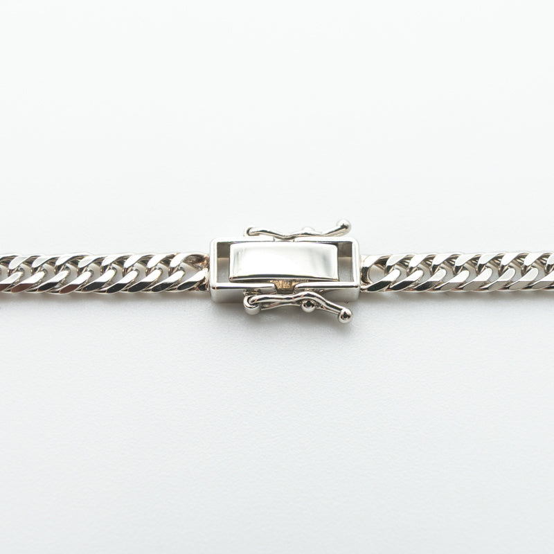 【新品仕上げ】Pt1000 純プラチナ 喜平ネックレス(6面カットトリプル) 50cm/30.6g kihei