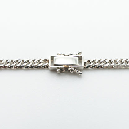 【新品仕上げ中古】Pt1000 純プラチナ 喜平ネックレス(6面カットトリプル) 50cm/30.6g kihei