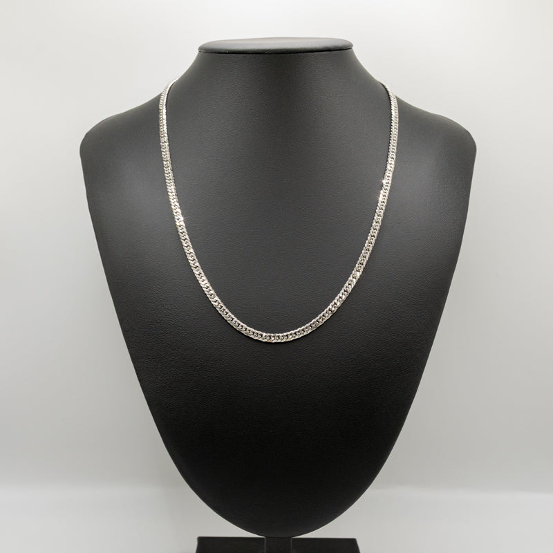 【新品仕上げ】Pt850 プラチナ 喜平ネックレス(6面カットトリプル) 50cm/30.3g kihei