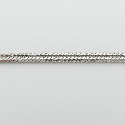 【新品仕上げ中古】Pt850 プラチナ 喜平ネックレス(12面カットトリプル) 50.5cm/30.2g kihei