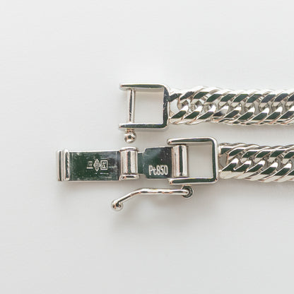 【新品仕上げ中古】Pt850 プラチナ 喜平ネックレス(12面カットトリプル) 50.5cm/30.2g kihei