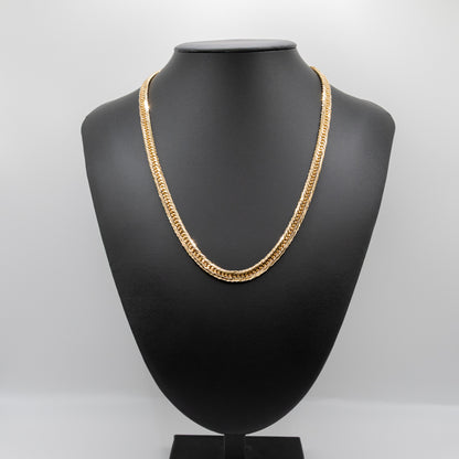 【新品仕上げ】K18 18金 喜平ネックレス (20面カットトリプル) 50cm/50.3g kihei