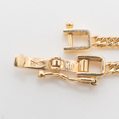 【中古A】K18 18金 喜平ネックレス (6面カットダブル) 50cm/10g 造幣局刻印あり（ホールマーク）kihei