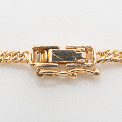 【中古A】K18 18金 喜平ネックレス (6面カットダブル) 50cm/10g 造幣局刻印あり（ホールマーク）kihei